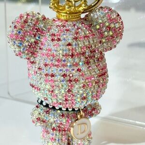 Dazzling Multicolor Bear Keychain